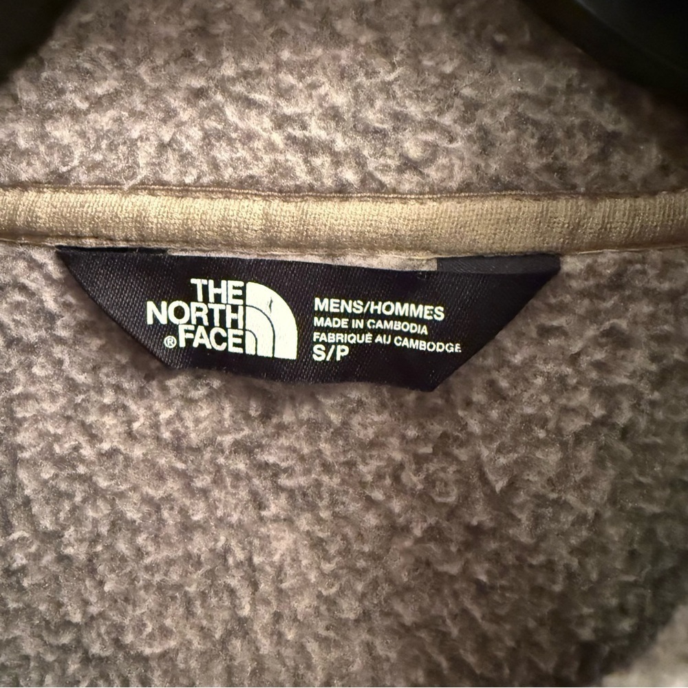 The North Face Men's Canyonlands 1/4 zip Heathered taupe. Size small - Picture 2 of 6